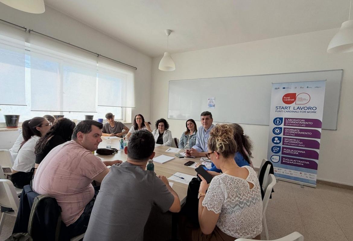 Partecipanti all’Orientation Lab Project Management a San Cassiano