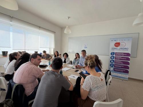 Partecipanti all’Orientation Lab Project Management a San Cassiano